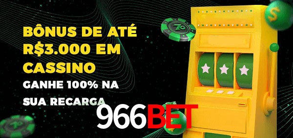 966Bet melhor bônus de depósito